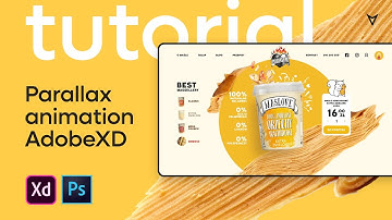 Adobe XD-animatiezelfstudie: Parallax-effect voor websiteontwerp.