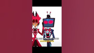 Dude I thought this was ai at first #radiostatic #hazbinhotel