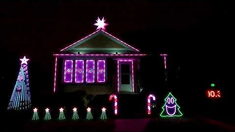 Griswold Intro 2022 Christmas Light Show