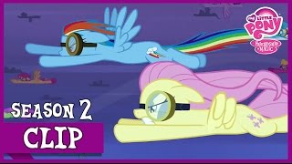 Fluttershy Flying On The Tornado Hurricane Fluttershy Mlp Fim Hd