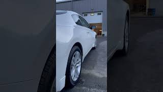 Glossy White Paint Auto Detailing