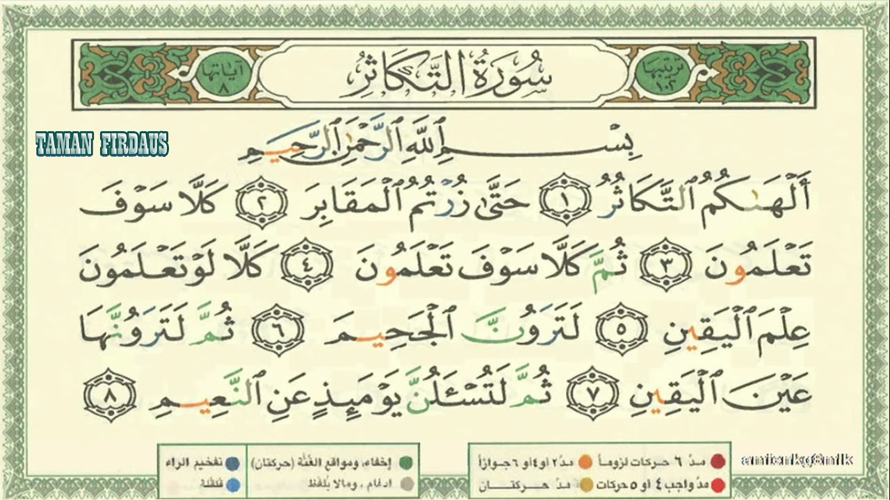 Surah Dalam Juz 30 Al Quran Juz 30 Dan Terjemahannya