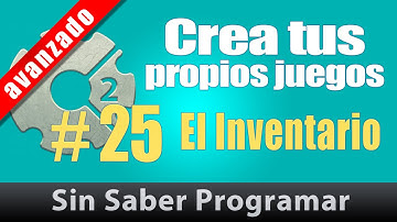Construct 2 tutorial Español #25. El Inventario en Construct 2.