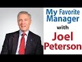 Joel petersons favorite manager taught him that mistakes are going to happen