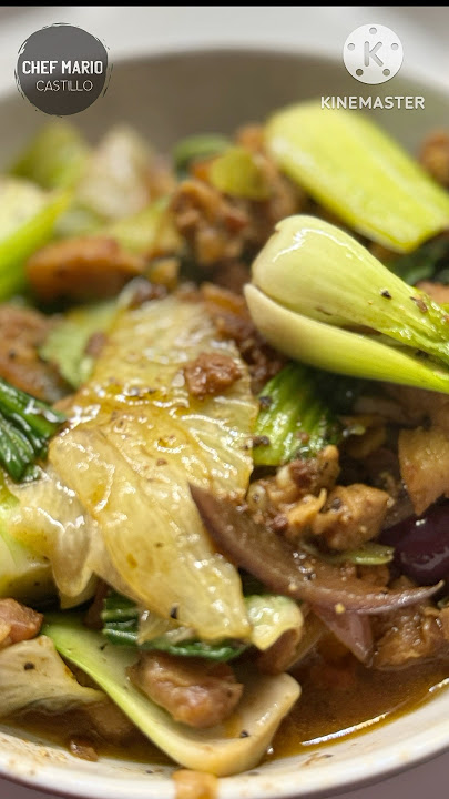 Stir-Fried Pork with Bok Choy. #asianfood #chinesefood #porkrecipe #food #ilulissat #greenland