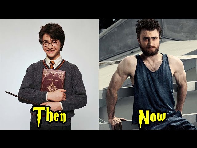 HARRY POTTER CAST - Then and Now (2022) class=