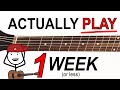 Learn guitar in 7 days or less