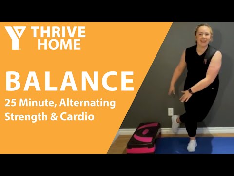 BALANCE 2: 25 Minute Alternating Strength & Low Impact Cardio