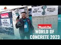 Makita world of concrete 2023 booth walkthrough  demos