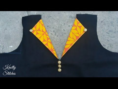 Kurti neck design cutting and stitching | designer kurti neck design -  YouTube