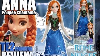 Review Disney Store Poupée Chantante Frozen Elsa 
