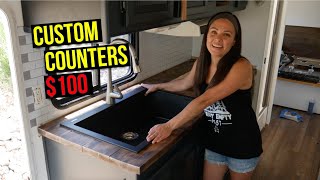 Remove and Replace RV Countertop  RV Makeover