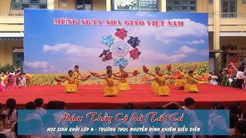 Múa - Thầy Cô Là Tất Cả - HS khối lớp 4 THDL NBK