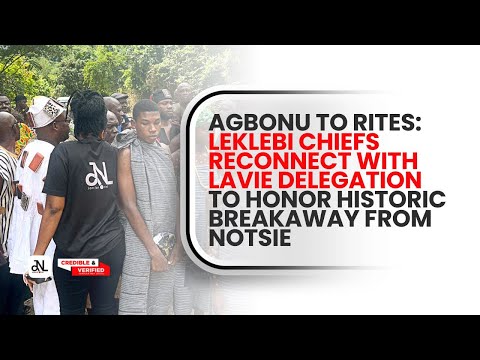 Agbonu To Rites Leklebi Chiefs Reconnect With Lavie Delegation To Honor Historic Breakaway