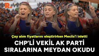 CHP’li vekil Meclis kürsüsünde çay içti, iktidarın o kararına meydan okudu: Cesaretiniz varsa...