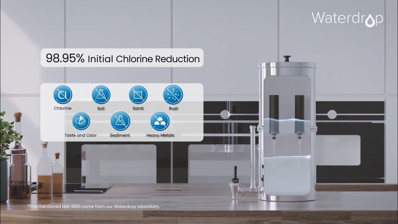 Waterdrop King Tank GravityFed Water Filter System YouTube