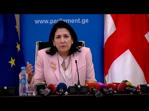 პარლამენტის დამოუკიდებელი დეპუტატის სალომე ზურაბიშვილის პრესკონფერენცია