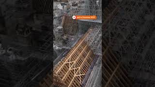 Timelapse of Notre-Dame's restoration