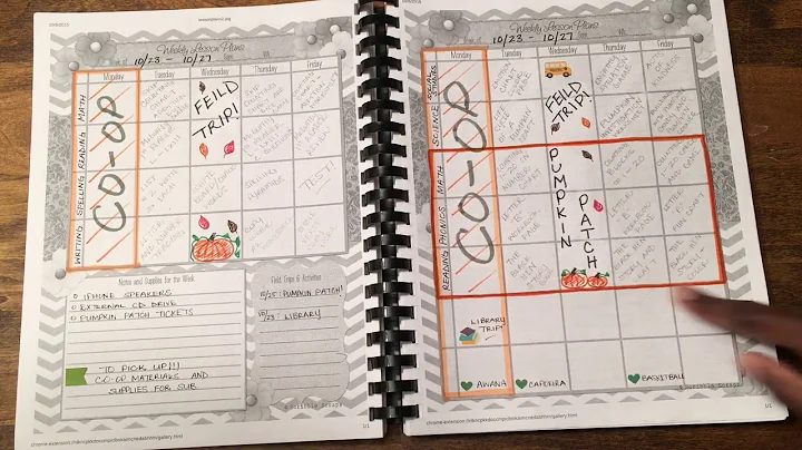 PLAN WITH ME| Homeschool Planner