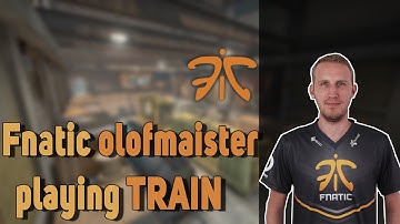 Fnatic Olofmeister playing CS:GO Faceit on train (twitch stream)
