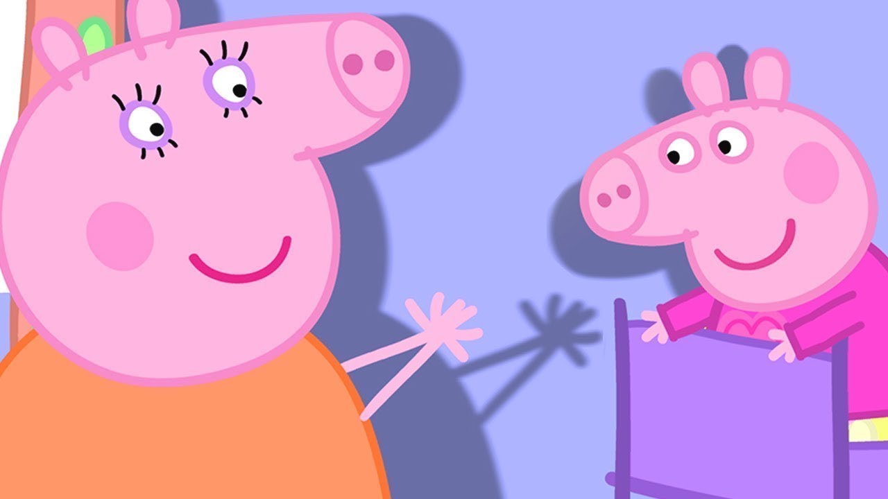 Peppa Pig English Episodes | Peppa Pig's Shadow Peppa Pig Official