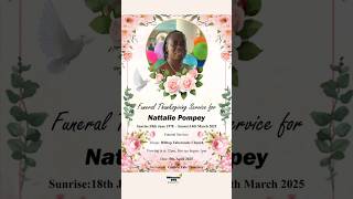 Nattalie Pompey | Funeral Announcement #obituariessvg