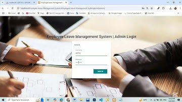 Employee Leave Management System using PHP MySQL !! complete Project ☺️