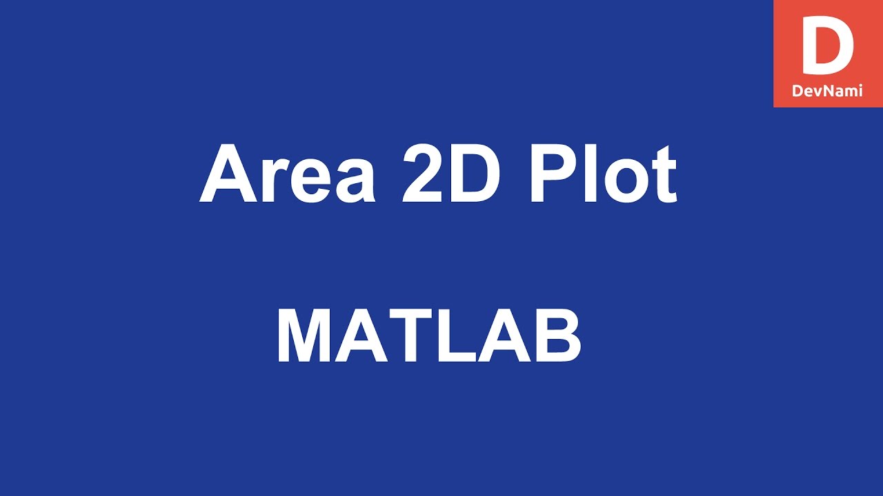 MATLAB Area Plot - YouTube