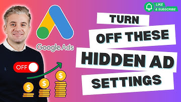 🚨 TURN OFF These Hidden Google Ads Settings NOW! (Account-Level Automated Assets)