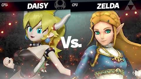 Smash Mods Ultimate:  Bowsette vs BOTW Zelda 9/29/2020