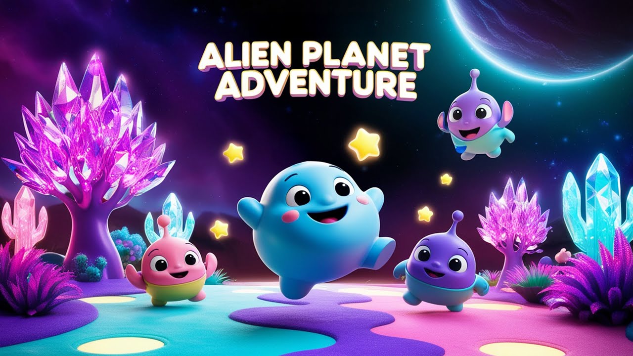 🌌 Alien Planet Adventure | A Journey Beyond the Stars 🚀👽 - YouTube