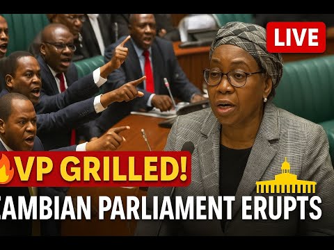 WATCH Zambian Parliament HEATS UP During VP Question Time