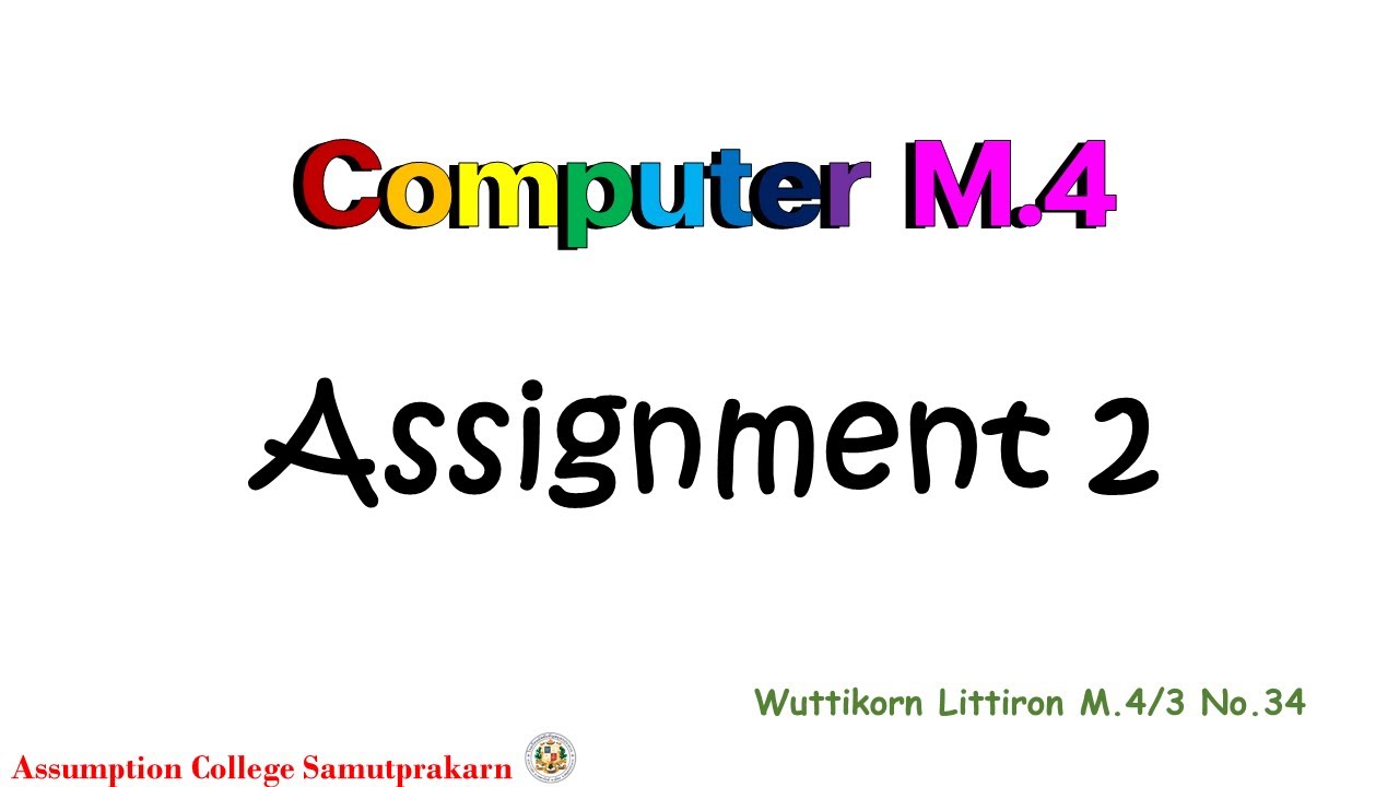 computer assignment 2