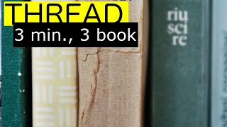 Three minutes, thee books thread