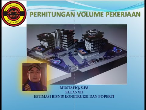 Estimasi Perhitungan Volume Pekerjaan Bangunan Gedung 