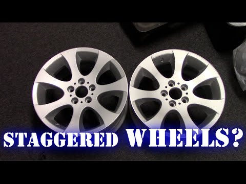 Video: Ano ang ibig sabihin ng staggered rims?