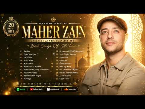 Maher Zain Islamic Arabic Songs 2026 🎵 |🙏 Full Arabic Music Album 2026❤️