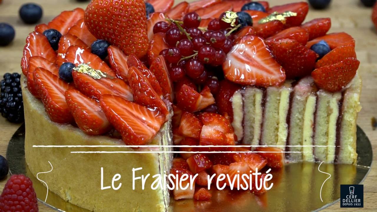 Le fraisier revisité