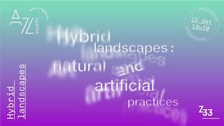 A-Z nights #11: Hybrid Landscapes - Talk by Stefan Peters