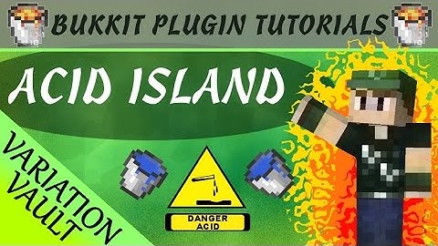 Acid island | The new skyblock! | Minecraft Bukkit Plugin