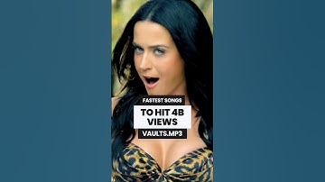 FASTEST SONGS TO REACH 4 BILLION VIEWS ⌛ #music #songs