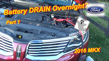THIS may be DRAINING your Battery Overnight! (Lincoln MKX -Part 1)