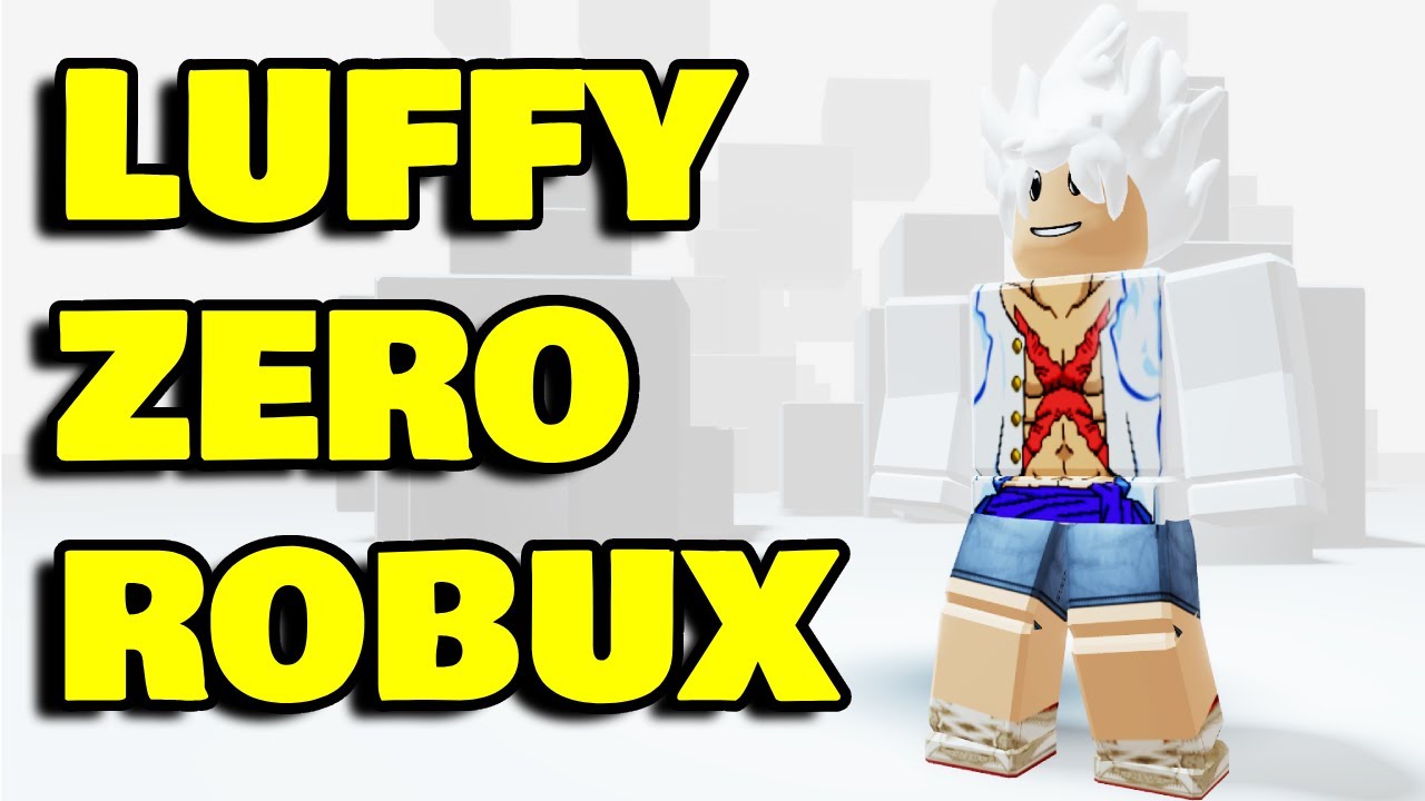 ITEM GRÁTIS! COMO PEGAR FACE DO LUFFY GEAR 5 GRÁTIS - ROBLOX 