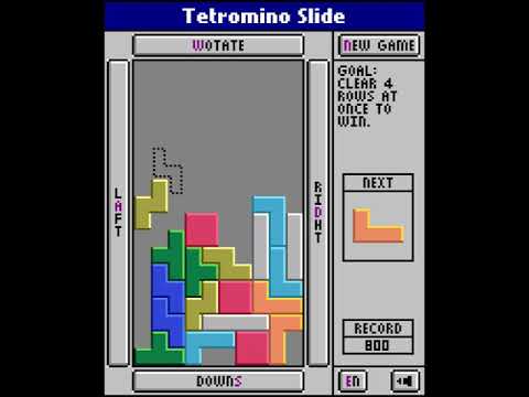 Tetromino Slide - some ways to win