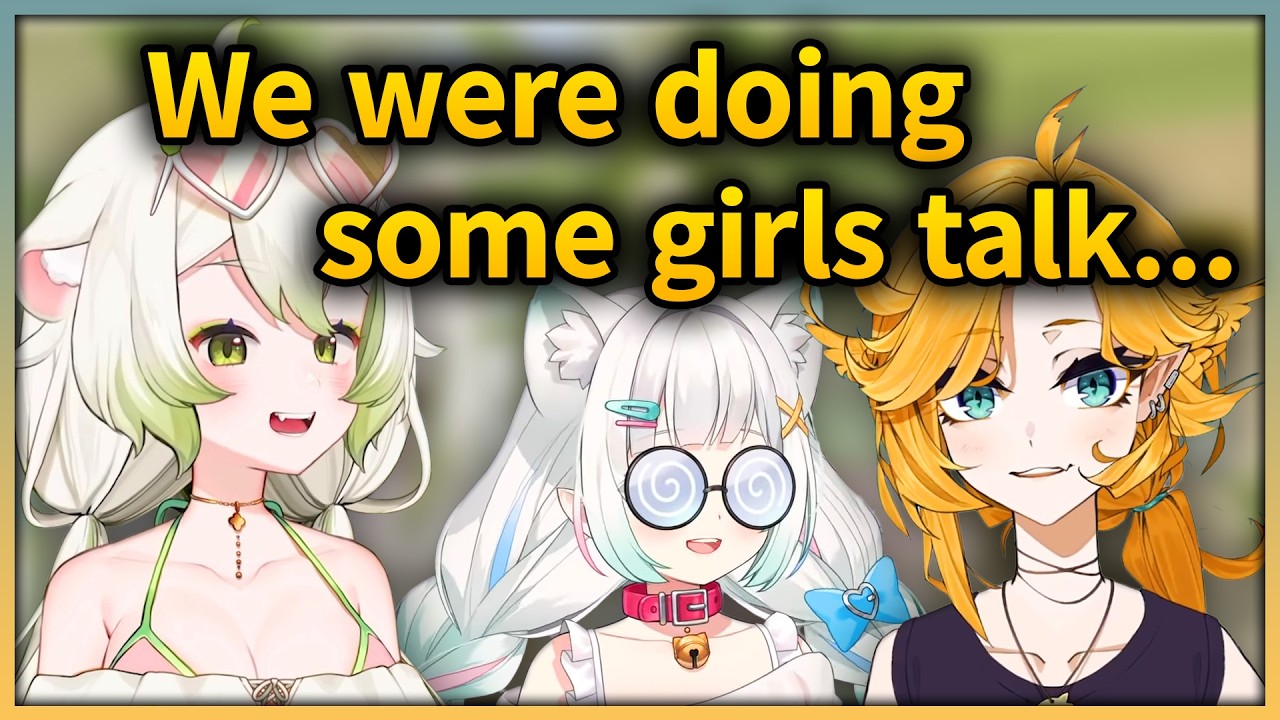 Doki and Sloppies share some "girl talk"