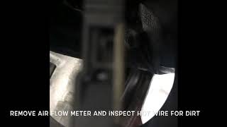 Ford KUGA 2018 1.6d P1102 Fault Code.mass air flow in range but lower than expected