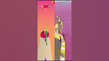 Blob Runner 3D vs Fun Race 3D Speedrun All Levels Gameplay shorts