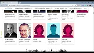 How to Find Famous Relatives on Family Search