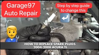How to change spark plugs on an Acura TL #acura #honda #spark #howto #diy #acuratl #mechanic #car