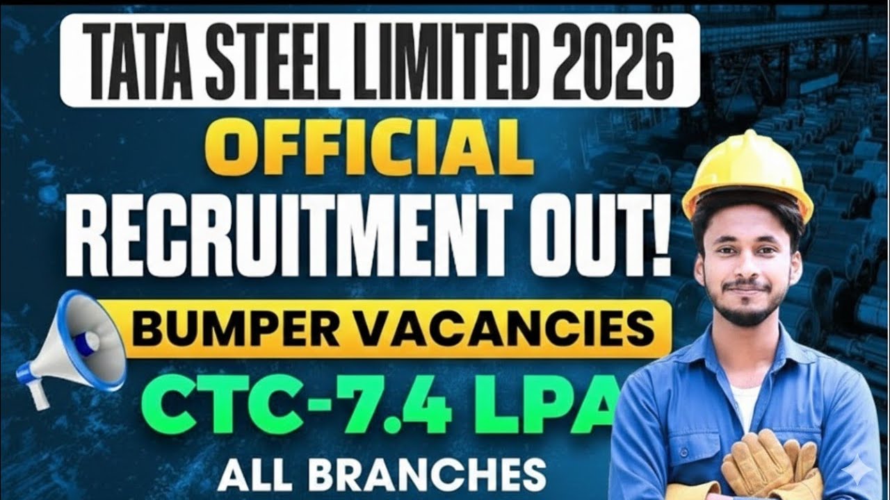 TATA AEP Recruitment 2026 | Permanent Job | Btech /BE/BSC Students 